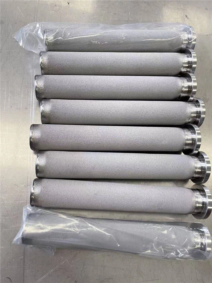 GR1 Sintered Titanium Rod Filter