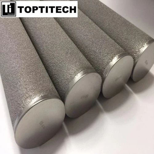 65um M30 Connection Flat Bottom Porous Metallic Filter Element