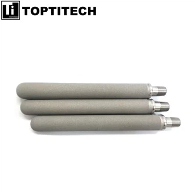 Gesinterde poreuze titanium poederfilterpatronen Filtratie