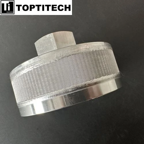 1 micron roestvrijstalen gesinterde gaasfilter