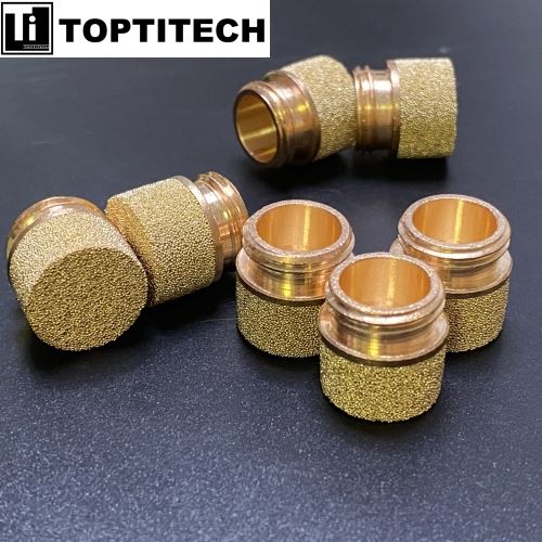 35 microns gesinterde bronzen uitlaatdemper Silencer