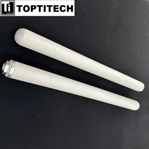 M30 connector gesinterd poreus titanium filterelement
