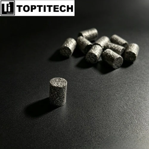 Poreuze Titanium Getter-schijven Voor De Bundelpijp Van Deeltjesversnellers factory
