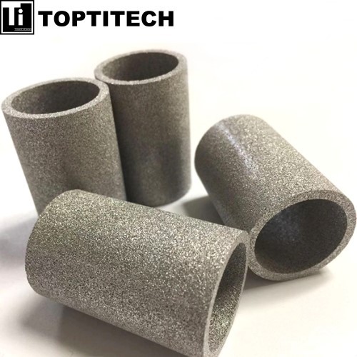 Sintered porous titanium filter tube02 Sintered porous titanium filter tube02