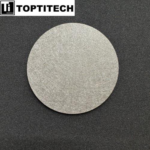 Sintered Nickel Fiber Felt Composite With Sintered Nickel Wire Mesh