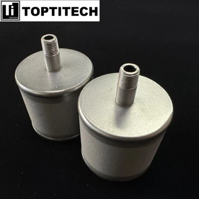 0.45um poreuze titanium filterbuis voor gassparger