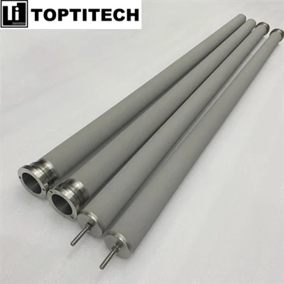 1500 mm lengte roestvrijstalen poeder gesinterde filterbuis