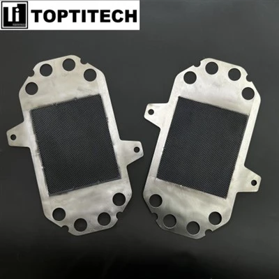 Ir-Ta-coating DSA titanium gaas voor metaalplaten