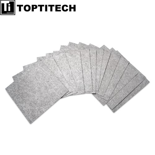 Titanium vilt of titaniumvezel vilt