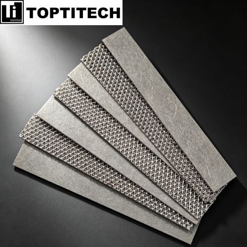 Titanium Vilt–geëxpandeerd Gaas Composietplaat Voor Poreuze Transportlaag